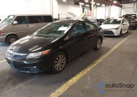 2012 Honda Civic Ex from USA, damaged, VIN 2HGFB2F88CH535592